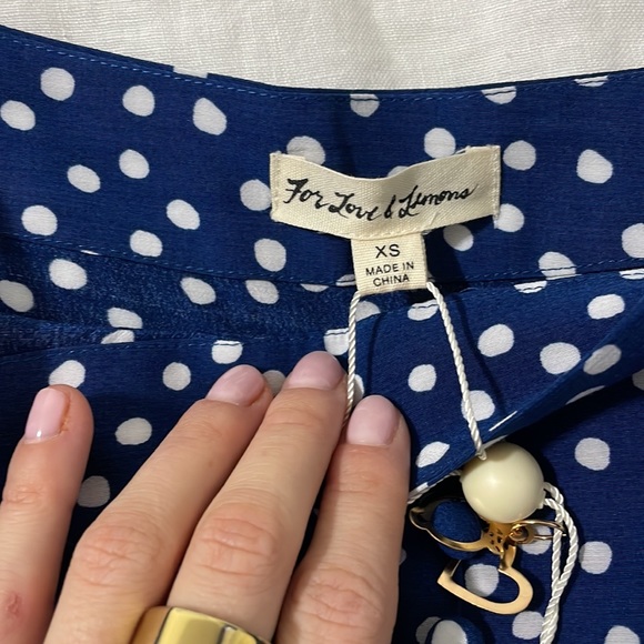 For Love & Lemons Polka Dot Skirt - Picture 2 of 2